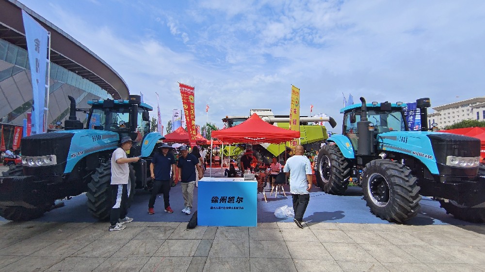 徐州凯尔参加第十一届蒙东农业机械博览会，产品广受用户关注和认可！